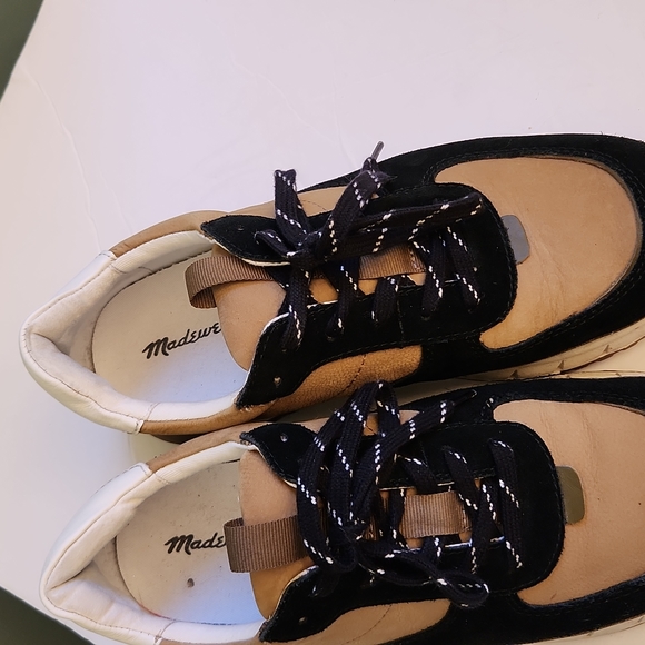 Kickoff Trainer Sneakers in Leather and Suede - Picture 4 of 8